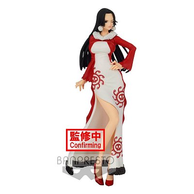 One Piece Glitter & Glamours PVC socha Boa Hancock Winter Style Ver. A 25 cm